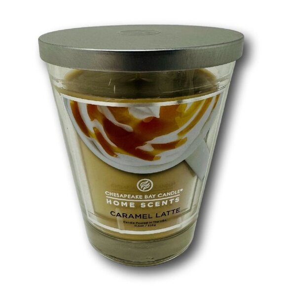 Chesapeake Bay Candle Caramel Latte 11.5 oz Single Wick Jar - Picture 1 of 2